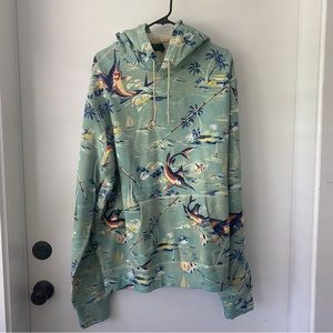 Ralph Lauren - Marlin tropical print hoodie